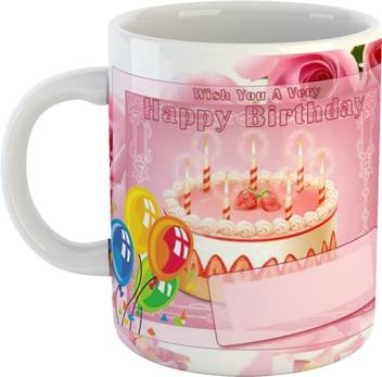 Wallpaper Teebuddy Wish You Happy Birthday Rose Ceramic Tea And Coffee For iPhone Free