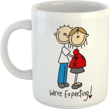 Pregnancy Announcement Mug Friends Tv Show Gift For New Mom Pregnancy Gift