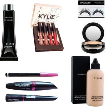 Hawkerr Combo Of Primer Set 4 Eyeliner Mascara Kajal Pencil Compact Powder Foundation Eyelashes Set Of 11 Price In India Buy Hawkerr Combo Of Primer Set 4 Eyeliner Mascara Kajal Pencil Compact Powder Foundation Lakme eyeconic eyes kajal lakme eyeconic curling mascara details: hawkerr combo of primer set 4