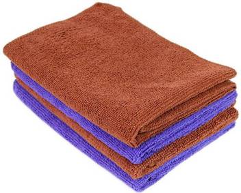 Sukot 4 Pcs Set Super Soft Microfiber Cloth Car Bike Wash Clean