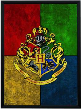 Wb Official Licensed Harry Potter Hogwarts Crest Poster A3 13 X 19 Frame Paper Print Movies Posters In India Buy Art Film Design Movie Music Nature And Educational Paintings Wallpapers At Flipkart Com
