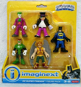 imaginext superheroes and villains