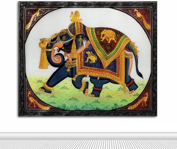 Tamatina Tamatina Rajasthani Canvas Painting Rajasthani Royal