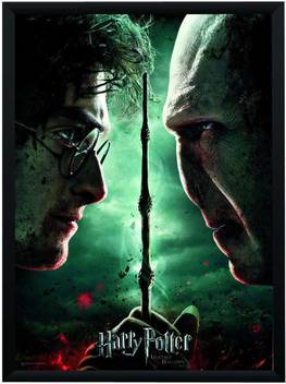Wb Official Licensed Harry Potter Voldemort Face 2 Face Poster A3