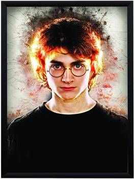 Wb Official Licensed Harry Potter Face Poster A3 13 X 19 Frame