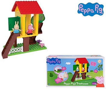 peppa pig treehouse construction set
