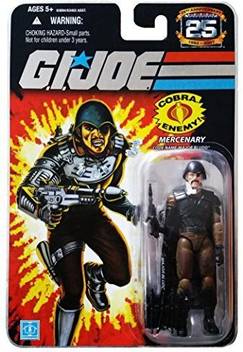 G I Joe G I Joe 25th Anniversary Major Bludd Mercenary 3 75