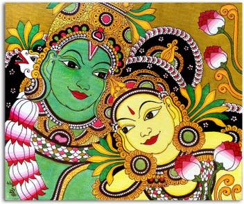 Wallpaper Tamatina Tamatina Canvas Painting Sita Ram Kerala Mural Art For Free