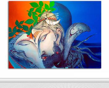 Tamatina Tamatina Canvas Painting - Lord Shiva - Shiva Shambo - Modern Art  Paintings - Religious Canvas Art Oil 9 inch x 12 inch Painting Price in  India - Buy Tamatina Tamatina