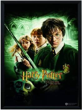 Wb Official Licensed Harry Potter Chamber Of Secrets Movie Poster