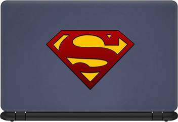Mugs4you Superman Logo Laptop Skins Stickers Hd Quality For 15 6