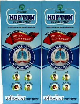 Jiwadaya Kofton Sugar Free Cough Syrup Contains Adulsa Tulsi