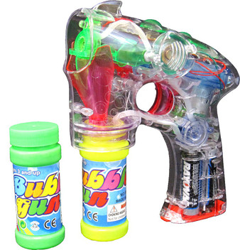 bubble gun with lights