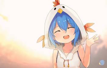 Athah Anime Original Girl Blue Hair Hoodie Sunshine 13 19 Inches Wall Poster Matte Finish Paper Print Animation Cartoons Posters In India Buy Art Film Design Movie Music Nature And,Wayfair Coupon 10 Off