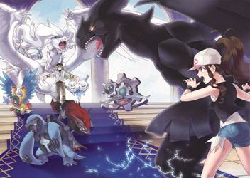 Athah Anime Pokemon Reshiram Zekrom Archeops Hilda Tirtouga Vanilluxe Zoroark 13 19 Inches Wall Poster Matte Finish Paper Print Animation Cartoons Posters In India Buy Art Film Design Movie Music It was just more fitting for my this story goes around the pokemon black and white games. inches wall poster matte finish paper