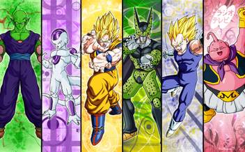 Athah Anime Dragon Ball Z Dragon Ball Frieza Goku Vegeta Majin Buu