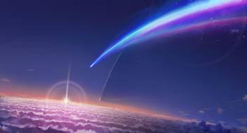 Get Wallpaper Athah Anime Your Name Kimi No Na Wa Sky 13 19 Inches Wall Poster For Free