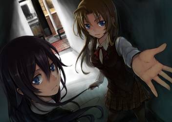 Wallpaper Athah Anime Shinkyoku Soukai Polyphonica Matia Machiya Saji For Android Free