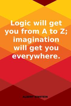 Logic Vs Imagination Albert Einstein Quote Wall Art Poster Fine Art Print Art Paintings Posters In India Buy Art Film Design Movie Music Nature And Educational Paintings Wallpapers At