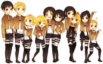 Athah Anime Attack On Titan Mikasa Ackerman Eren Yeager Sasha Blouse Connie Springer Historia Reiss Armin Arlert Annie Leonhart 13 19 Inches Wall Poster Matte Finish Paper Print Animation Cartoons Posters Anime comics art attack on titan art historia reiss attack on titan fanart drawings fan art anime titans. athah anime attack on titan mikasa
