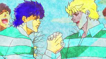Athah Anime Jojo S Bizarre Adventure Jonathan Joestar Dio Brando