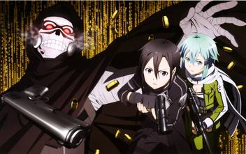 Wallpaper Athah Anime Sword Art Online Ii Sword Art Online Kirito Sinon For iPhone Free