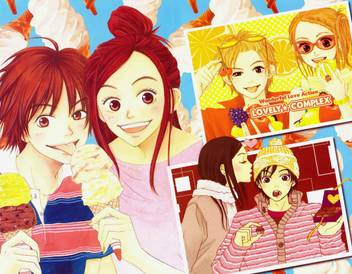 Athah Anime Lovely Complex 13 19 Inches Wall Poster Matte Finish