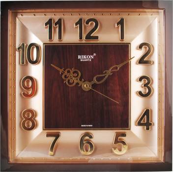 Rikon Analog 12 Cm X 12 Cm Wall Clock Price In India Buy Rikon Analog 12 Cm X 12 Cm Wall Clock Online At Flipkart Com