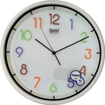Ajanta Analog 32 Cm X 32 Cm Wall Clock Price In India Buy Ajanta Analog 32 Cm X 32 Cm Wall Clock Online At Flipkart Com