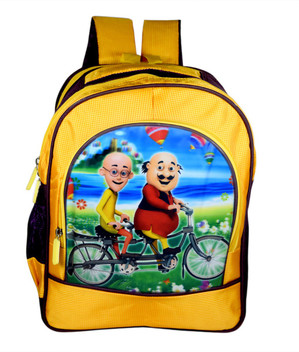 Motu patlu school bags online clearance