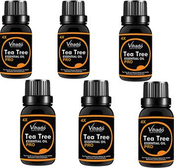 Vihado Tea Tree Oil Multipurpose Essential Oils 4x Pro Travel Pack For Hair Skin 10ml Pack Of 6 Price In India Buy Vihado Tea Tree Oil Multipurpose Essential Oils 4x Melaleuca alternifolia (tea tree) oil: flipkart