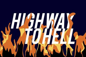 Highway To Hell Acdc Wall Art Poster Fine Art Print Art Paintings Posters In India Buy Art Film Design Movie Music Nature And Educational Paintings Wallpapers At Flipkart Com