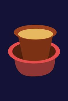 South Indian Chai Wall Art Poster Fine Art Print Art