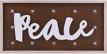 Archies Wooden Wall Hanging With Led Lights For Decoration Packaging Cover With Laser Cut Outs,Baby Girl 1st Birthday Party Decorations At Home