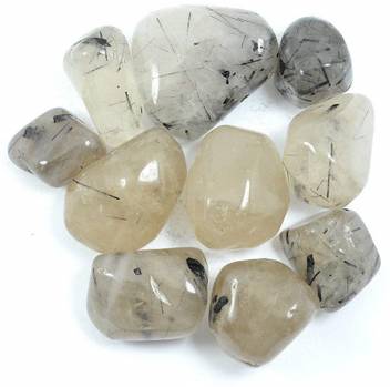 Reiki Crystal Products Routile Quartz Tumble Stone 100 Gms Pack