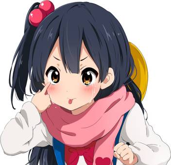 Athah Anime Tamako Market Cute Tears Emotions Tomako Matet Scarf Brown Eyes Long Hair Ponytail Blush Reaction 13 19 Inches Wall Poster Matte Finish Paper Print Animation Cartoons Posters In India