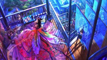 Athah Anime Girl Colorful Oriental Kimono Cat Long Hair Purple Eyes Black Hair 13 19 Inches Wall Poster Matte Finish Paper Print Animation Cartoons Posters In India Buy Art Film,Blackpink Wallpaper 1920x1080 Hd How You Like That