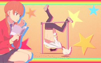 Get Wallpaper Athah Anime My Little Monster Tonari No Kaibutsu Kun Haru Yoshida For iPhone