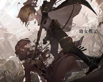 Wallpaper Athah Anime Youjo Senki Tanya Degurechaff Mary Sioux 13 19 Inches Desktop Wallpaper Free
