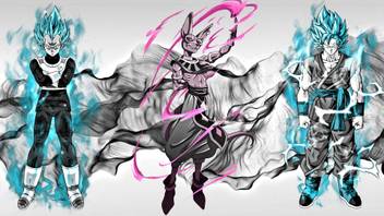 Athah Anime Dragon Ball Super Dragon Ball Ssgss Goku Ssgss Vegeta