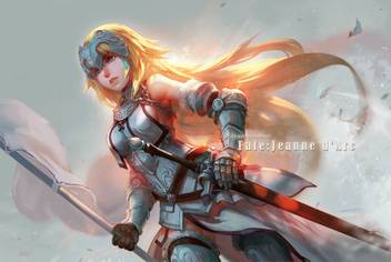 Athah Anime Fate Grand Order Fate Series Jeanne D Arc Ruler Fate