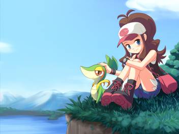Athah Anime Pokemon Snivy Hilda 13 19 Inches Wall Poster Matte Finish Paper Print Animation Cartoons Posters In India Buy Art Film Design Movie Music Nature And Educational Paintings Wallpapers At See over 3,552 hilda (pokemon) images on danbooru. inches wall poster matte finish paper