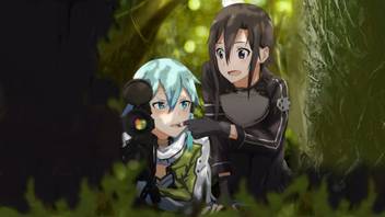 Get Wallpaper Athah Anime Sword Art Online Ii Sword Art Online Sinon Kirito 13 Free