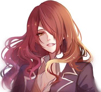 Athah Anime Food Wars Shokugeki No Soma Rindō Kobayashi Girl Long Hair Red Hair Fangs Yellow Eyes Smile 13 19 Inches Wall Poster Matte Finish Paper Print Animation Cartoons Posters In