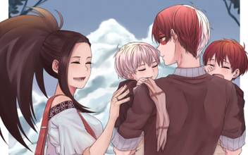 Athah Anime My Hero Academia Momo Yaoyorozu Shouto Todoroki 13 19