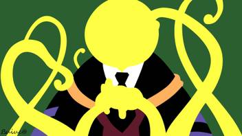 Athah Anime Assassination Classroom Koro Sensei 13 19 Inches Wall