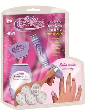 Tradeaiza Nail Art Stamping Kit 5 Pre Designed Template Plate Birthday Diwali Gift Rosse Price In India Buy Tradeaiza Nail Art Stamping Kit 5 Pre Designed Template Plate Birthday
