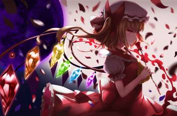 Athah Anime Touhou Flandre Scarlet 13 19 Inches Wall Poster Matte Finish Paper Print Animation Cartoons Posters