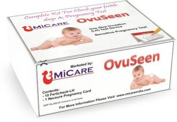 Micareindia Ovuseen 10x1 Test Digital Ovulation Kit Price In India