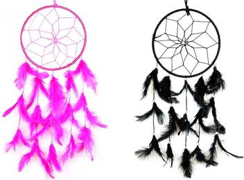 Reiki Crystal Products Single Round Dream Catcher Wall Hanging